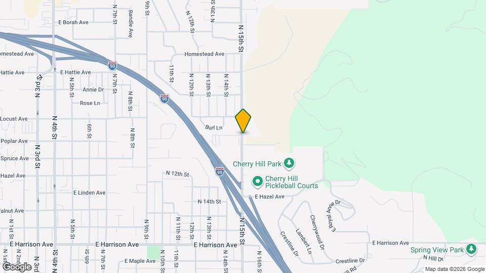 1816 N 15th St Map and Location Details