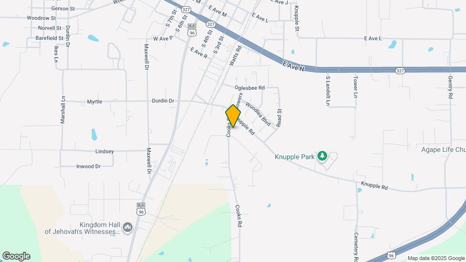 1185 Cooks Rd Map and Location Details