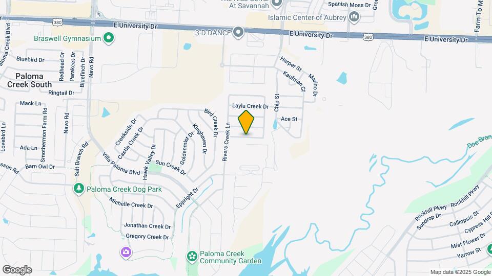 3108 Adrian Creek Dr Map and Location Details