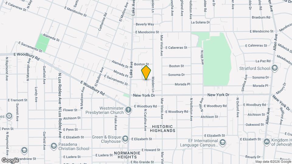 1022 Morada Pl Mapa y Detalles de la Ubicación