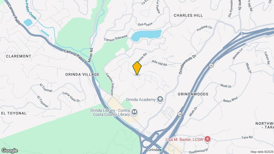 416 Ridge Gate Rd Map and Location Details