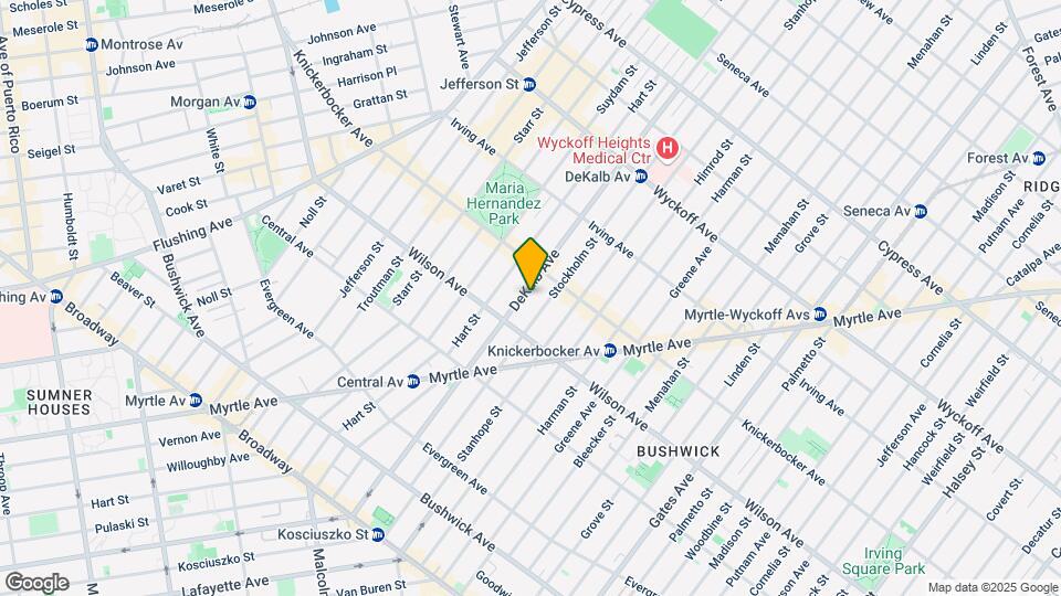 1430 Dekalb Ave Map and Location Details