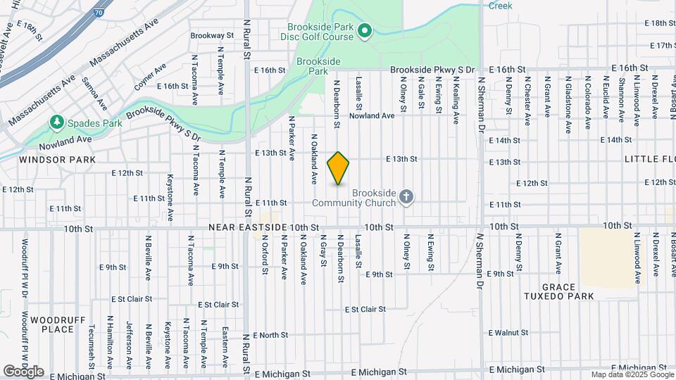 1116 N Dearborn St Map and Location Details