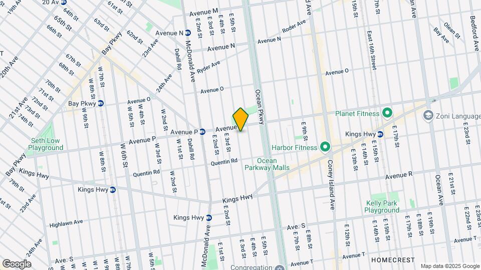1709 E 4th St Mapa y Detalles de la Ubicación