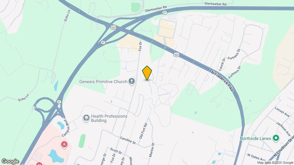 402 Tudor Dr Map and Location Details