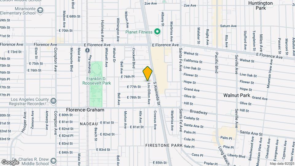2057 E 77th St Map and Location Details