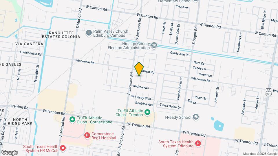 3609 Monette St Map and Location Details