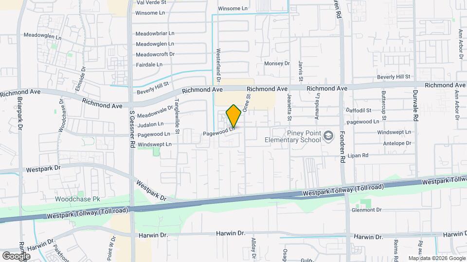 9327 Pagewood Ln Map and Location Details