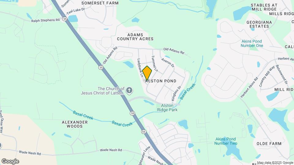 2503 Girvan Dr Map and Location Details