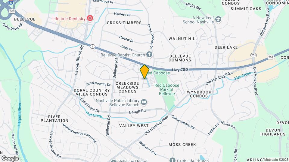 Creekside Meadows Map and Location Details