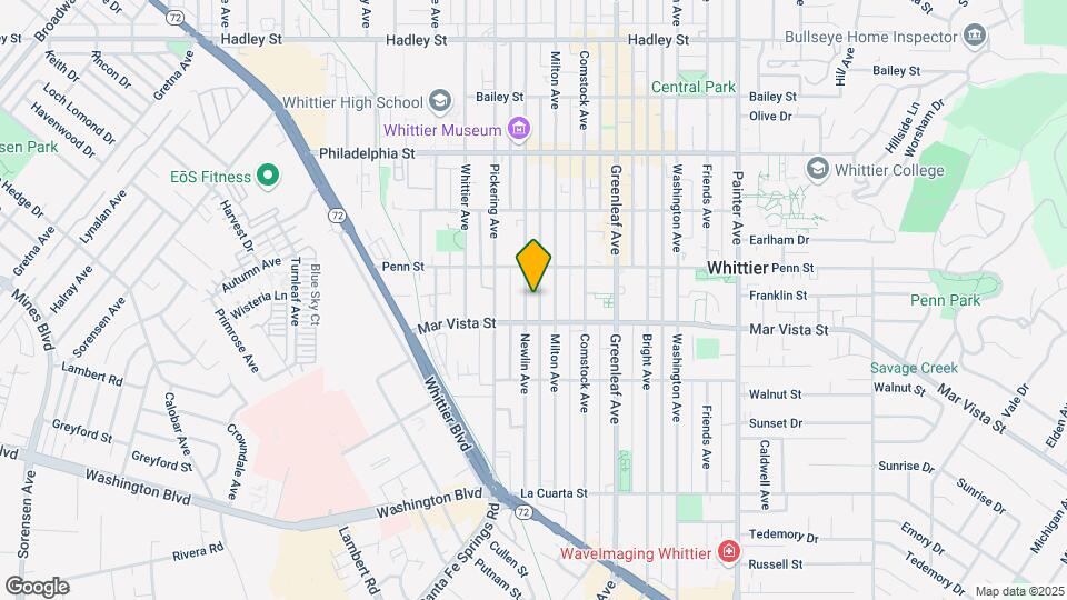 7332 Newlin Ave Map and Location Details