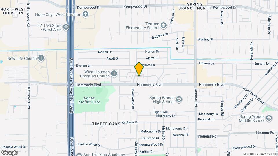 2250 Shadowdale Dr Map and Location Details