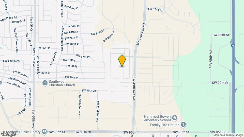 5015 SW 88th Pl Map and Location Details