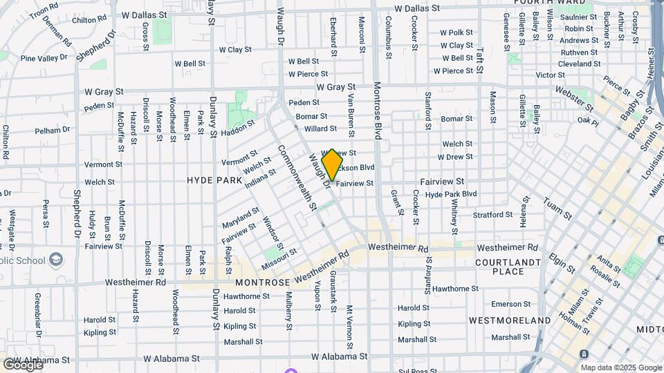 1335 Fairview St Map and Location Details