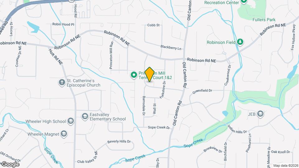 2907 Clearbrook Dr Map and Location Details