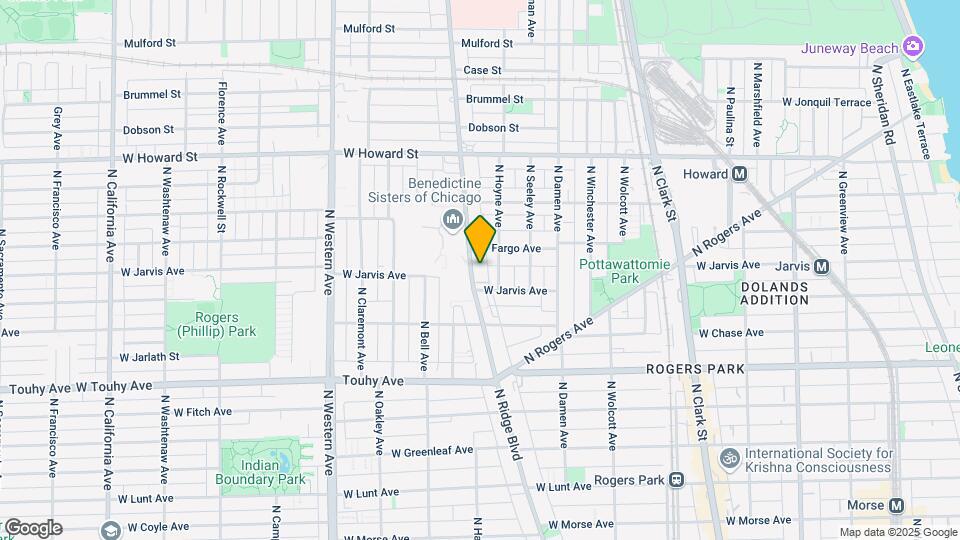 7361 N Ridge Blvd Map and Location Details