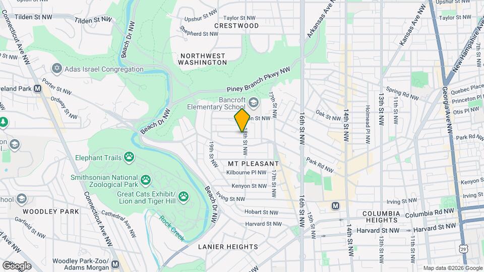 3324 18th St NW Map and Location Details