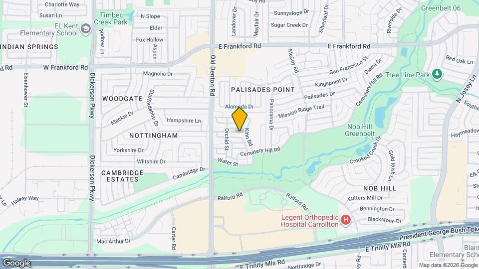 1140 Peacock Blvd Map and Location Details