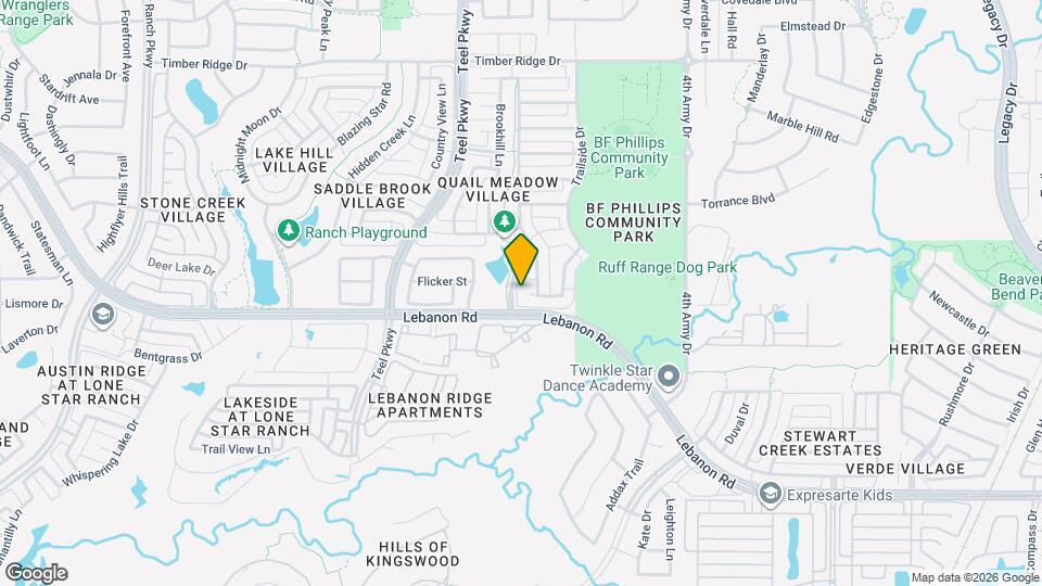 2734 Greenway Dr Map and Location Details
