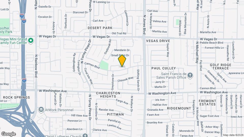 6220 Carmen Blvd Map and Location Details