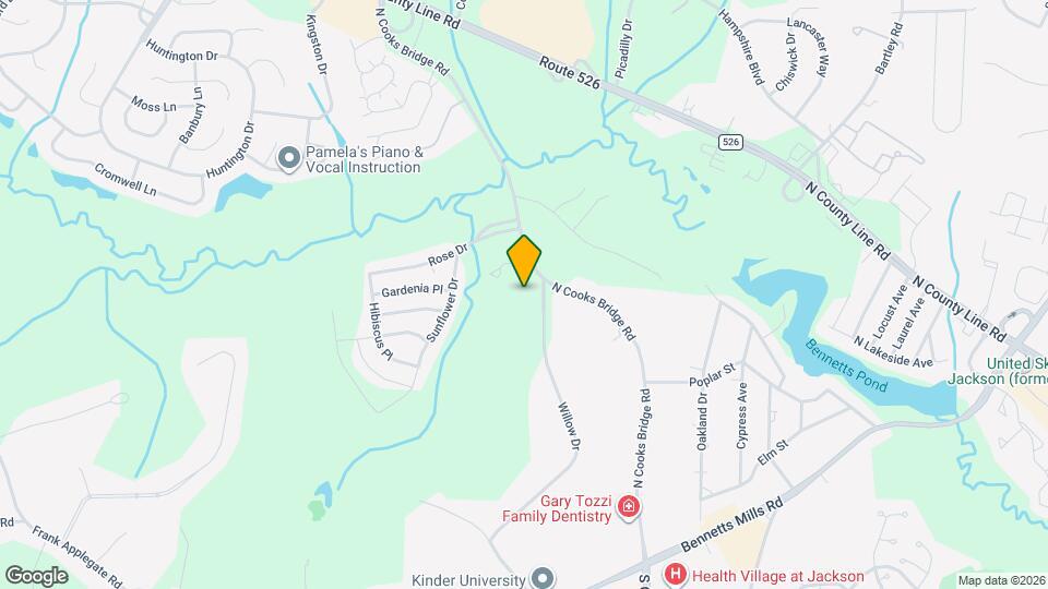 192 Willow Dr Map and Location Details