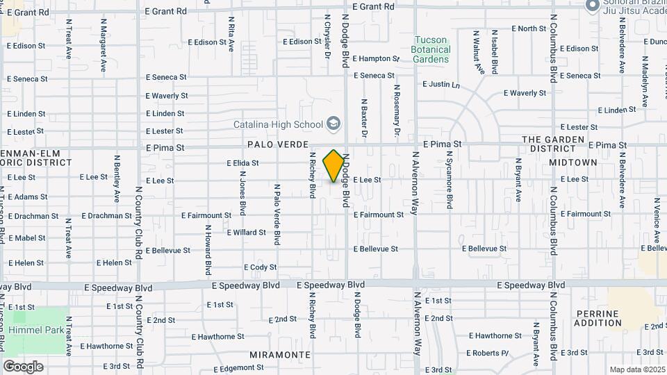 3640-3644 E Lee St Map and Location Details