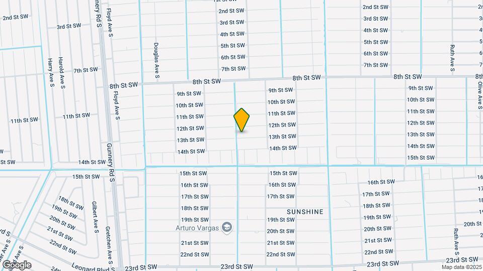 3916 13th St SW Map and Location Details