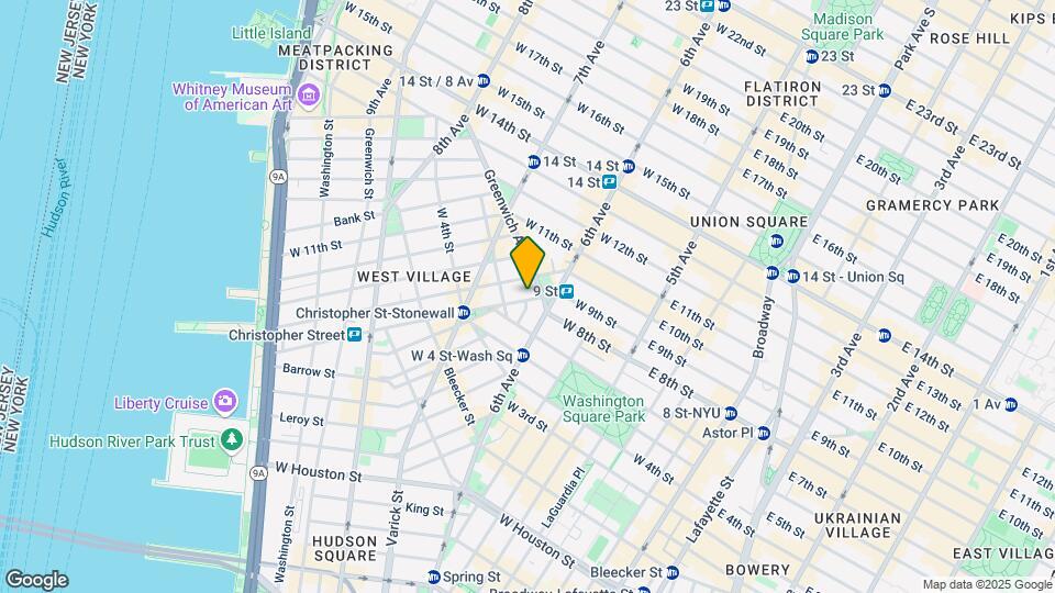9 Christopher Street Mapa y Detalles de la Ubicación