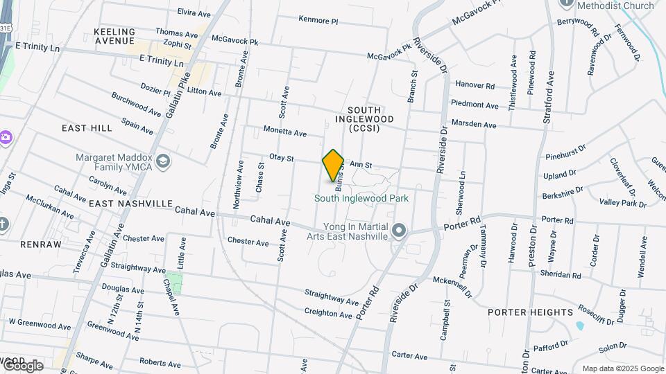 2130 Burns St Map and Location Details