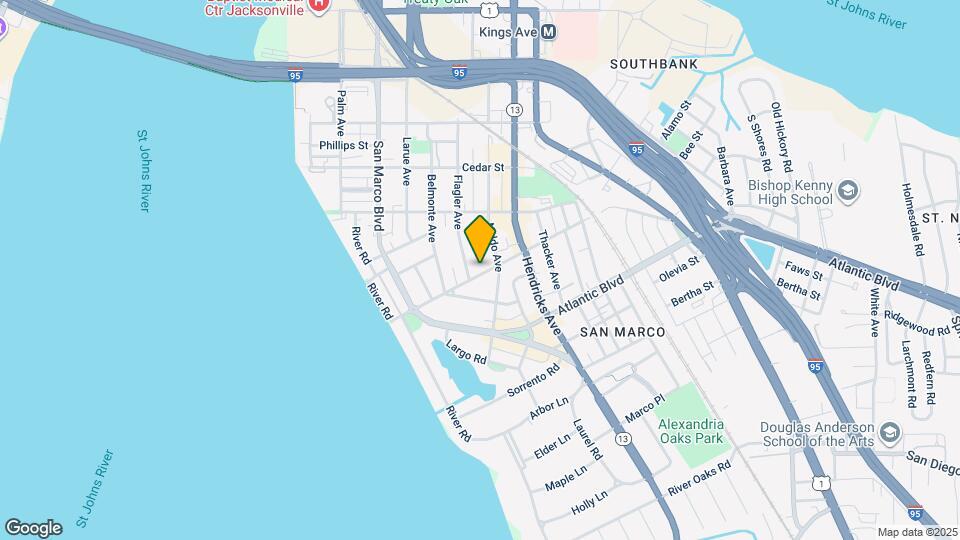 1321 Landon Ave Map and Location Details