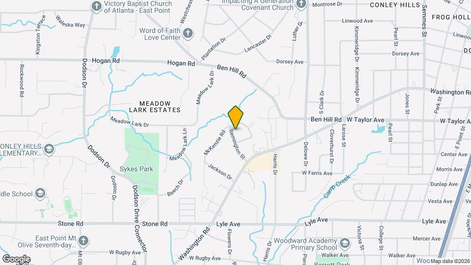 3040 Remington St Map and Location Details