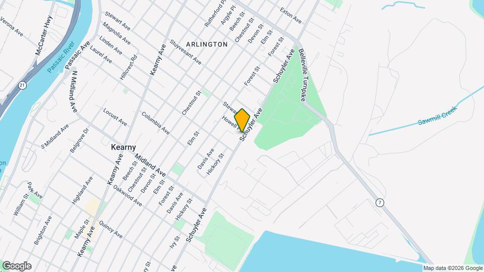 703 Schuyler Ave, Unit 1 Map and Location Details