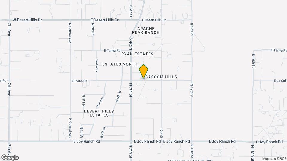 812 E Irvine Rd Map and Location Details