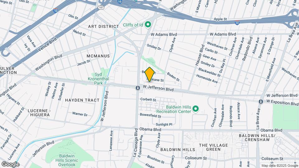 5655 W Jefferson Blvd Mapa y Detalles de la Ubicación