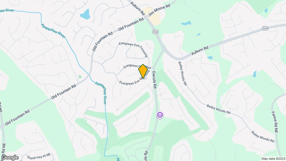 2835 Evergreen Eve Crossing Mapa y Detalles de la Ubicación