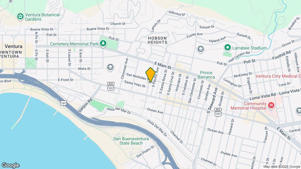 188 Hurst Ave, Unit 188 Map and Location Details