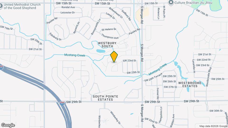 10009 SW 23rd St Map and Location Details