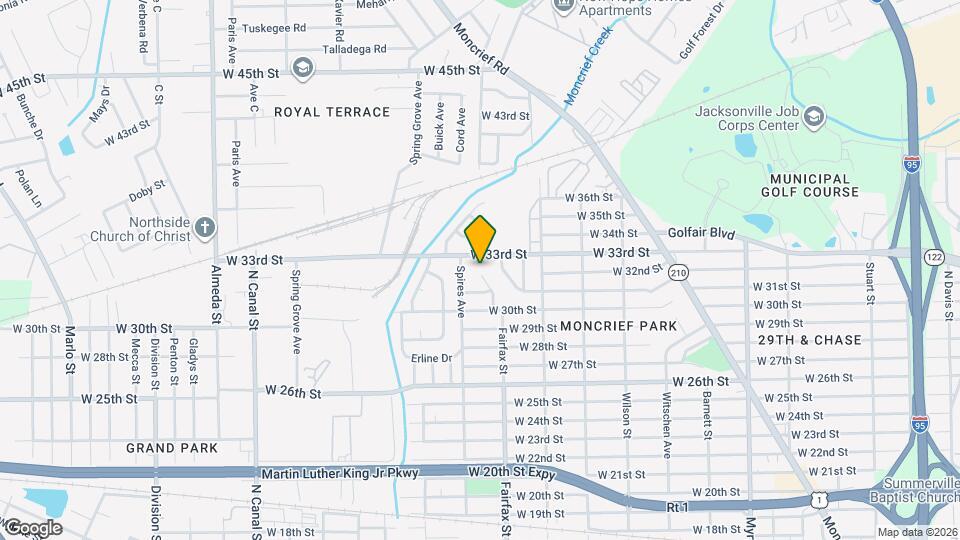 4139 Fairfax St Map and Location Details