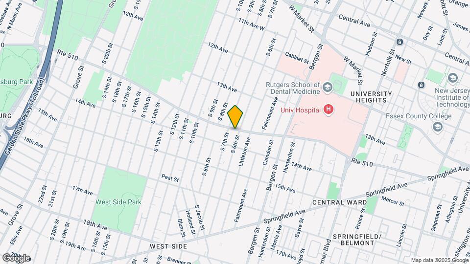 304 S Orange Ave Map and Location Details