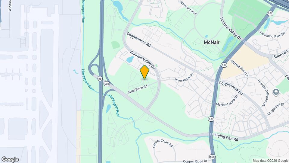 13725 Aviation Pl Map and Location Details