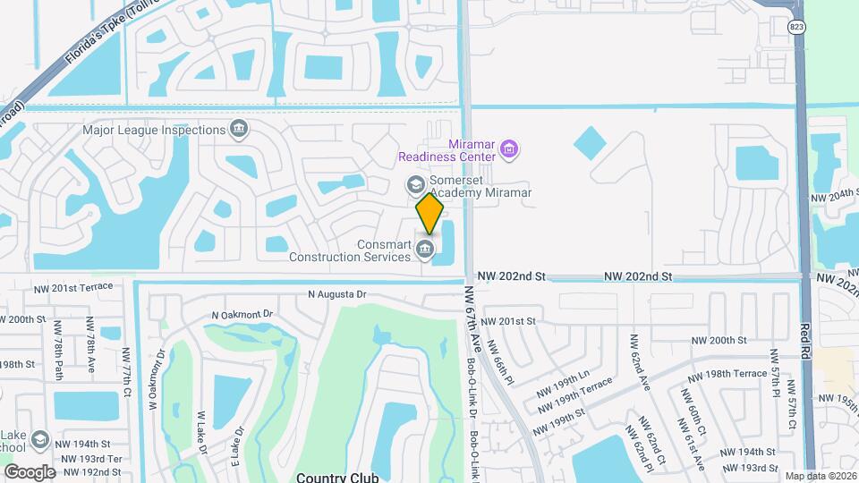 5362 SW 125th Ave Map and Location Details