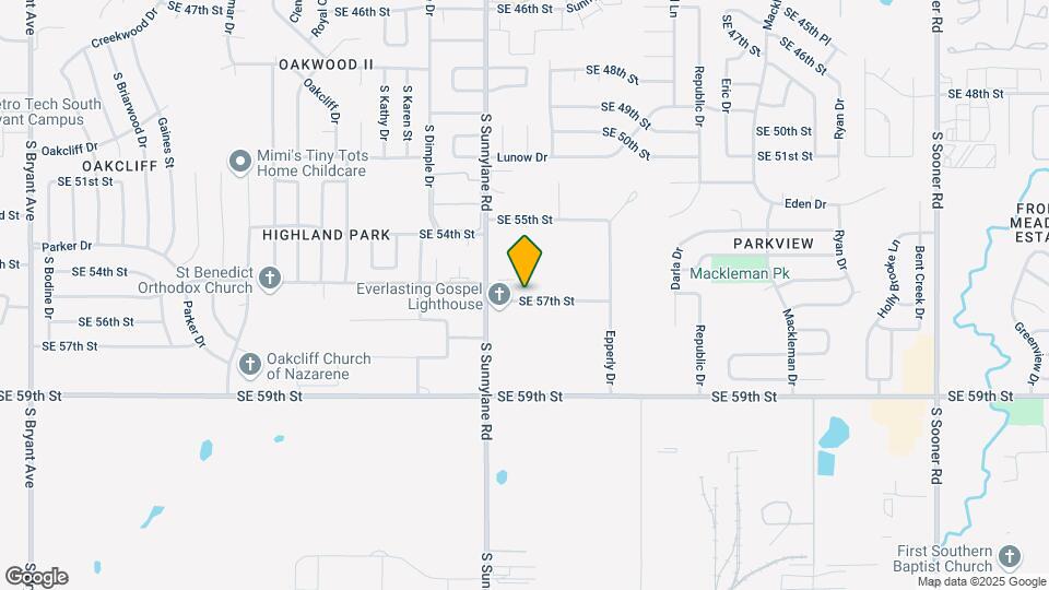 4324 SE 57th St Map and Location Details