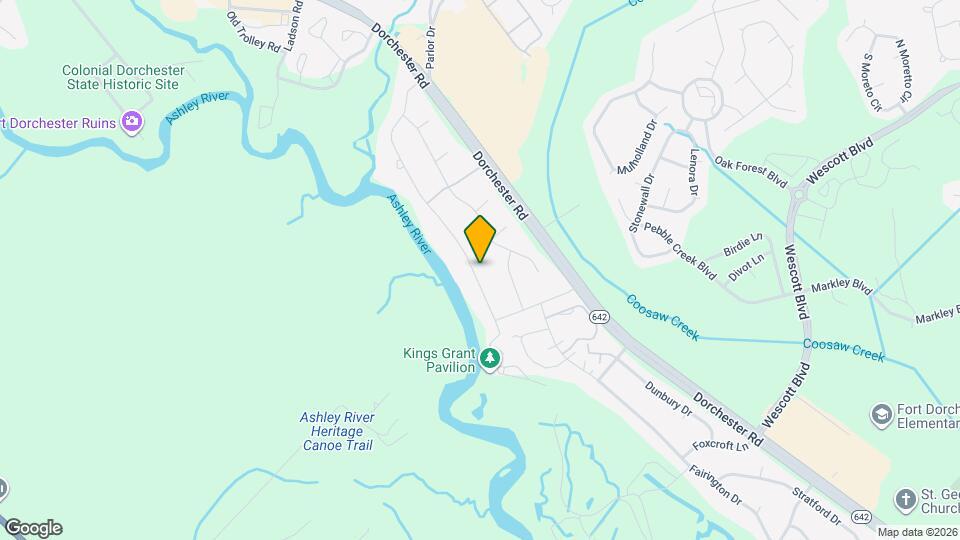 321 Shaftesbury Ln Map and Location Details