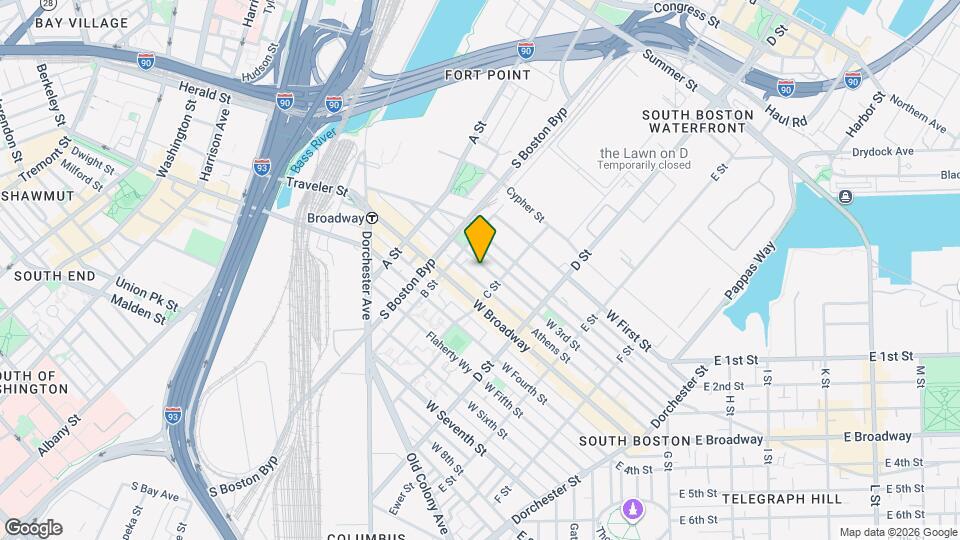 119 W 3rd St Map and Location Details