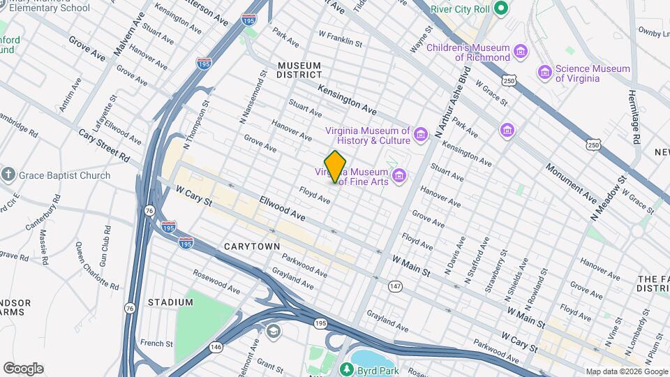 106 N Belmont Ave Mapa y Detalles de la Ubicación