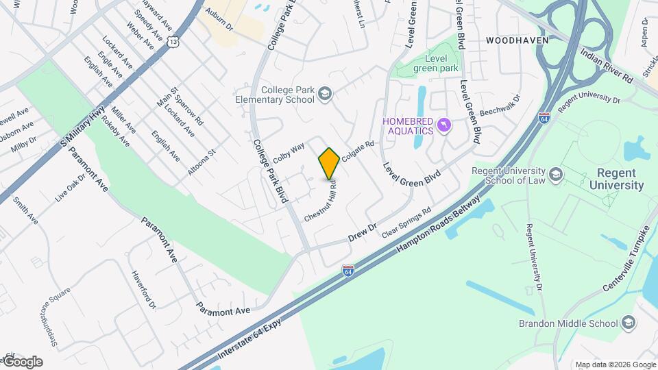 6344 Chestnut Hill Rd Mapa y Detalles de la Ubicación