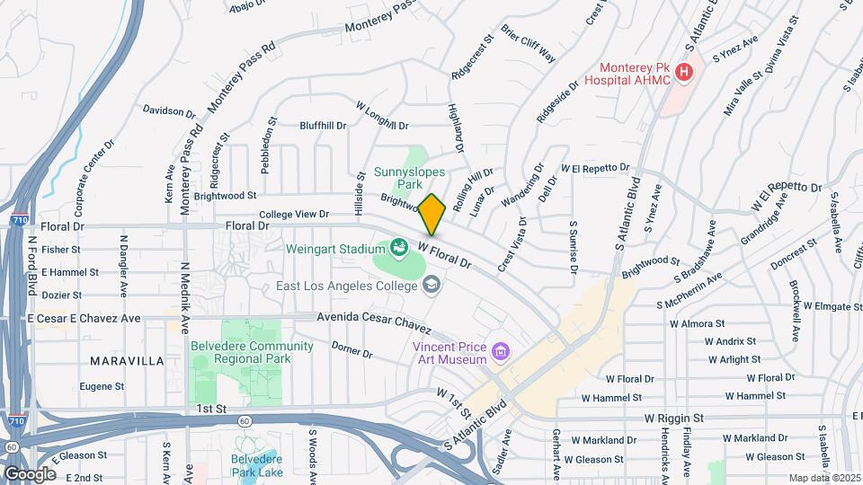 1490 College View Dr Map and Location Details
