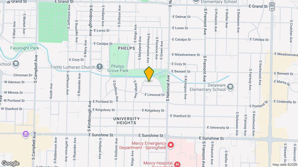 1041 E Linwood Terrace Map and Location Details