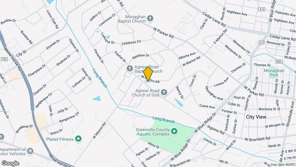 308 Agnew Rd Map and Location Details