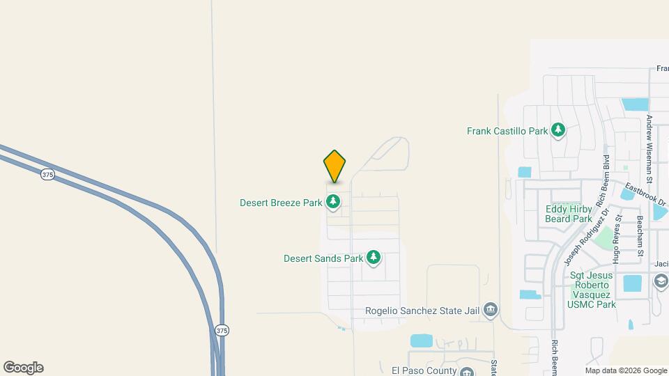 12249 Desert Sea Ct Map and Location Details